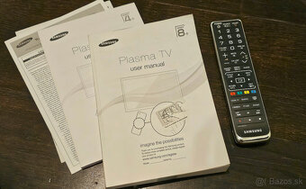 Predávam 64″plazmový televízor Samsung + AppleTV - 4
