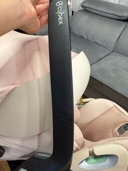 CYBEX Cloud T i-Size Plus 45-87 cm Platinum Peach Pink vajíč - 4