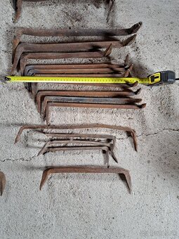 Tesárske svorky - kramle historické - 4