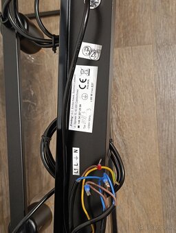 Luster kovovy cierny - 4