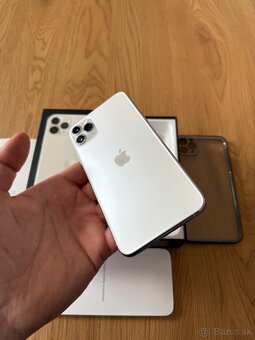 iPhone 11 Pro Max 64 gb Silver - komplet príslušenstvo,záruk - 4