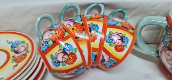 Čajová súprava Ditmar urbach Czechoslovakia - 4