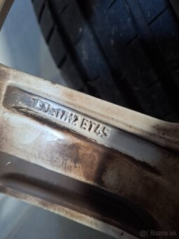 Hliníkové disky s letnými pneumatikami. - 4