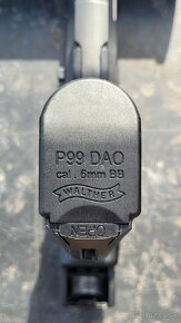 Walther P99 DAO, 6mm BB guličky, BlowBack - 4