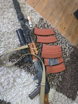 Predám airsoft Ak 74 gbbr WE - 4