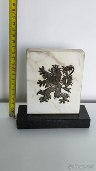 Mramorové ťažítko 1.ČSR 1928-1938 - 4