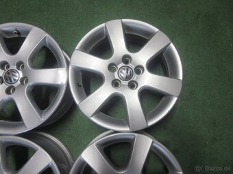 R15 hliníkové disky VOLKSWAGEN rozteč 5x100 ET43 - 4