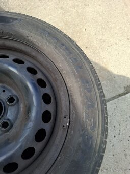 Komplet plech. disky R16 VW Caravelle T6 + 215/65 R16C leto - 4