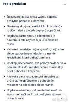 Detské hojdacie kreslo - 4