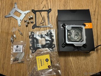 CPU vodny blok EKWB EK-Quantum Velocity D-RGB - Nickel+Plexi - 4