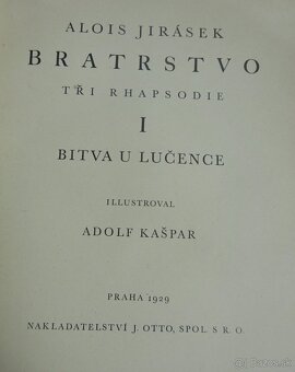 A. Jirásek: Bratstvo I.-III., vydané 1929-1931 - 4