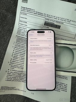 iPhone 15plus 128GB čierny,zaruka - 4