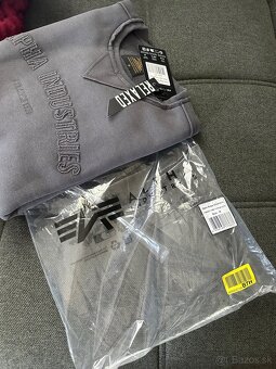 Pánska Alpha Industries mikina M/L - 4