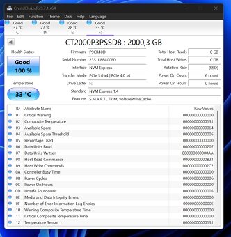 Crucial P310 2TB | Crucial P3 Plus 2TB SSD NVMe - 4