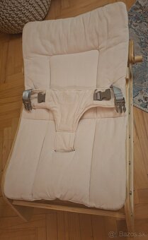 Krasne polohovatelne drevené kresielko - 4