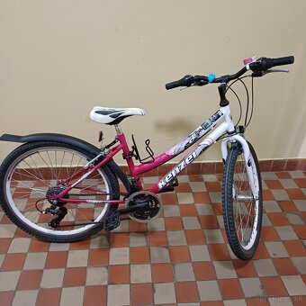 Predám dievčenský bicykel Kenzel 24 - 4