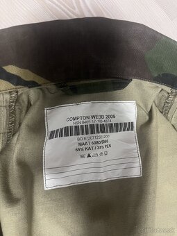 Holandský vojenský komplet v maskačovom vzore DPM - 4