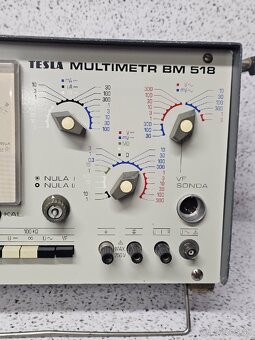 TESLA MULTIMETR BM 518 / MULTIMETER CZECHOSLOVAKIA - 4