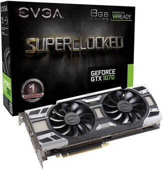 EVGA GeForce GTX 1070 8GB - 4