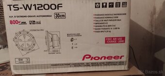 Predam subwoofer pioneer +zosilovac 4x250w - 4