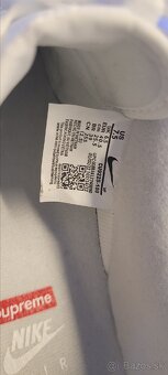 Nike Air Force Low 1 Supreme White - 4