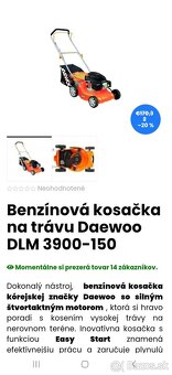 Benzínová kosačka Daewoo - 4