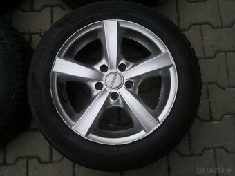 Elektrony Dezent Chrom 5x112 r16, zimné pneu. 205/55 r16 - 4