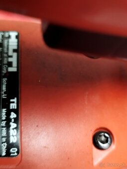 Hilti TE 4-A22 aku vŕtacie kladivo sds plus - 4