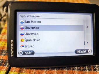 Predám gps navigáciu TomTom start xl Central europe - 4