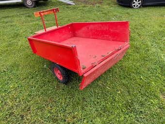 Vozík, vlečka za malotraktor, kosačku - 4