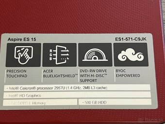 acer -Aspire ES15 - 4