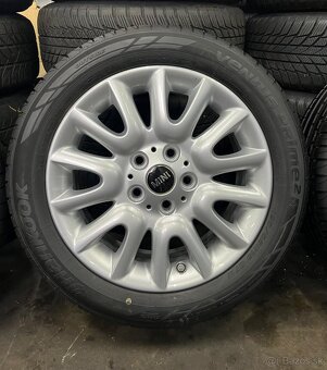 Elektróny mini Cooper 5x112 , r16 letné pneu - 4