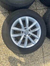 4ks originál VW Passat - Sepang disky 16" + pneu 215/60/R16 - 4