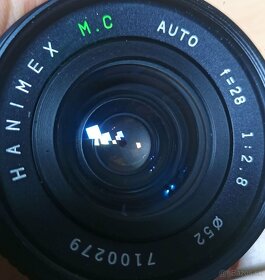 M42 Hanimex MC Auto 28mm 1:2.8 - 4