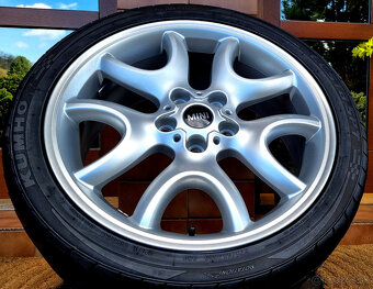 alu R19 5x120 orig. MINI Countryman, letné pneu 225/40 - 4
