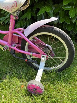 Dievcensky bicykel 16’’ s kosikom a stojanom - 4