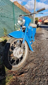 Jawa 555 r.v. 1961, stará ŠPZ - 4