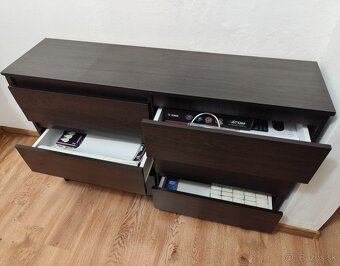 Komoda so 6 šuplíkmi - 4
