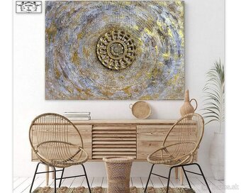 3d maľba "Uprostred duše" ( 70x50 cm ) - 4