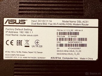Router ASUS DSL-AC51 - 4