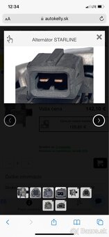 alternátor STARLINE AX 1092 - 4