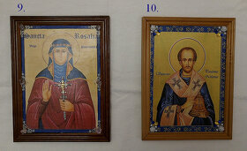 Staré ikony svätých v drevených rámoch - 4