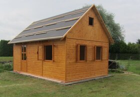 Dřevostavba - montovaná panelová chata - Havlíčkův Brod - 4