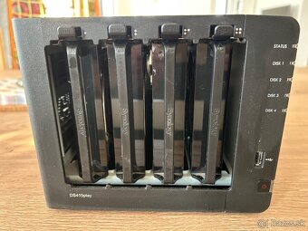 Synology NAS DS415Play, Intel Atom DualCore, 4x3TB WD Red - 4
