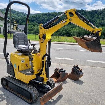 Mini rýpadlo Yanmar SV08-1S 1,1 tony - AKO NOVÉ 2016 - z Nór - 4