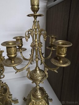 Starozitne krbove hodiny a svietniky.....cislo 13 - 4