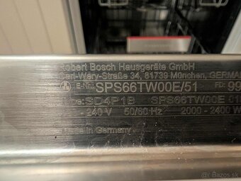 Umývačka riadu Bosch - 4