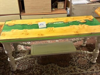 Stoly epox, ručná vyroba - 4