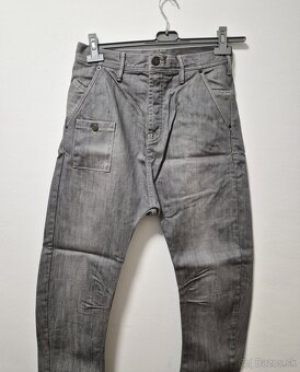 Pánske šedé rifle - 4