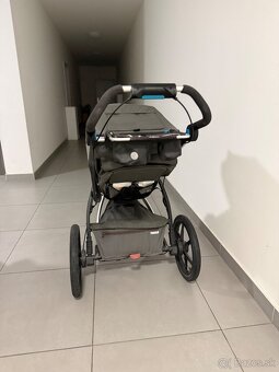 Predám kočík Thule Glide 2 +vanička+ adaptéry na autosedacku - 4